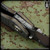 Mick Strider Custom: SnG Spearpoint Nightmare Trisula Grind - Black Magma/Flamed (MSC0425)
