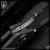 Mick Strider Custom: SnG Spearpoint Nightmare Trisula Grind - Black Magma/Flamed (MSC0427)