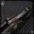 Mick Strider Custom: SnG Spearpoint Nightmare Trisula Grind - Black Magma/Flamed (MSC0428)