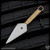 Japanese Kunai Paper Knife: Hand-Forged w/Cord Wrap