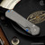 Chris Reeve Knives Folder: Sebenza 31 Small - Drop Point Ladder Damascus Left Handed