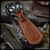 Chattanooga Leather Works: RMJ Tactical Pocket SES Sap - Brown/Green Embossed