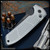 Pro-Tech Knives: Rockeye (Les George Design) - Black/Grey