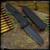 Pro-Tech Knives: Malibu Reverse Tanto - Black/Black