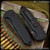 Pro-Tech Knives: Rockeye (Les George Design) - Black DLC/Black