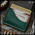 Chattanooga Leather Works Open Carry Wallet - Brown/Green