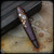 Dmitry Streltsov Pen: Zeppelin - Titanium Bad Teddy Hand Engraved  (DSP0543)