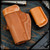 Del Fatti Leather: Holster and Mag Carrier Set - Oiled Leather for 1911 Commander