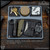 Skyraider Knives: Hangar Tray System - Hangar Black Anodized w/Leather Inserts