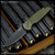 Pro-Tech Knives: TR-3 - Black DLC/Green Fish Scale