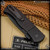 Pro-Tech Knives: Emerson CQC-7 Auto Spearpoint - Black/Black