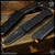 Pro-Tech Knives: CQC-7 Auto Tanto - Black DLC/Black