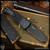 Pro-Tech Knives: CQC-7 Auto Tanto - Black DLC/Black