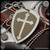 RMJ Tactical: Gold Point Pendant Crusader Shield - Titanium (RMJ0771)