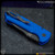 Pro-Tech Knives: SBR (Les George Design) - Black DLC/Blue