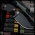 Blackside Customs: Strider SLCC Drop Point - Black/Black G10 Monkey Edge FRAG Pattern