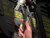RMJ Tactical Fixed Blade: Wyrm - Blackout Textured/Monkey Edge FRAG Pattern 3V Syndicate