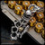 Starlingear Pendant: Bruiser w/Reaper Knuckles - Silver/Brass