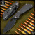 Strider Knives Folder: SnG CC Full Ti Dagger Grind - Black/Flamed