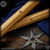 RMJ Tactical: Gold Point Kali Stick Set - Natural