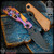 Strider Knives Folder: SMF Dagger Grind - Copper Monkey Edge FRAG Pattern (Finders Special)