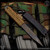 Strider Knives Fixed: LM Nail - Flamed/Coyote Brown Cord Wrapped (7 inch Titanium) (SK2648)