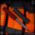 Strider Knives Fixed: LM Nail - Flamed/Red/Black Cord Wrapped (6.25 inch Titanium)