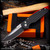 Pro-Tech Knives: TR-3 - Two Tone/Black w/Abalone Button - Blade 2024
