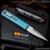 Pro-Tech Knives: Godfather - Satin/Tiffany Blue w/Pearl Button
