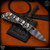 Strider Knives Folder: JVA Full Ti Dagger Grind - Striped/Flamed