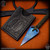 Strider Knives Fixed: Payback Wallet Shiv - Titanium Flamed/OD Green Cord Wrapped