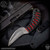 Joe Watson Solapado - Acid Etched/Black and Red Cord Wrapped w/Menuki
