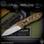 Joe Watson XM OT Vault Release - Satin/Camo G10 w/Tracker Dan Sheath