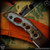 TAS Knives Fixed Blade: Invader - Acid Etched/Titanium