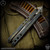 TAS Knives Folder: Dagger Balisong - Two Tone/Titanium