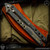 TAS Knives Folder: Dagger Balisong - Two Tone/Titanium