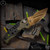 TAS Knives Folder: Mitrul - Bronze Tumbled/OD Green