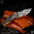 TAS Knives Folder: Mitrul - Tumbled/OD Green