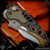 TAS Knives Folder: Mitrul - Tumbled/OD Green