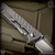 Chris Reeve Knives Folder: Umnumzaan - Drop Point Glass Blasted