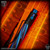 Nottingham Tactical Pen: Standard - Titanium Two Tone Blurple - Spiral Fluted - Single Lock (NHT0386)