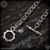 Starlingear Chain: Microline Plain Medium Link 24 Inch - Silver