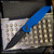 Pro-Tech Knives: TR-3 Integrity - Black/Blue Textured Relic