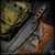 TAS Knives Fixed Blade: Nazgul - Acid Etched/Titanium (TSK0013)