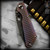 Mick Strider Custom: SnG Spearpoint Nightmare Trisula Grind - Black Magma/Two Tone Monkey Edge FRAG Pattern (MSC0448)