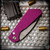Pro-Tech Knives: Strider PT Auto - Two Tone/Purple Gridlock
