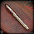 Dmitry Streltsov Pen: Ace - Titanium Inferno Engraved (DSP0627)