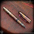 Dmitry Streltsov Pen: Ace - Titanium Inferno Engraved (DSP0627)