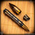 Dmitry Streltsov Pen: Hitori Kaei - Titanium Tiger Engraved