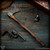 Elmer Roush: Viking Belt Axe w/Filework - Hickory (ERB0210)